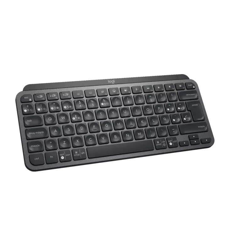 LOGITECH MX Keys Mini belaidė kompaktiška apšviesta klaviatūra - grafitas - QWERTY ispanų