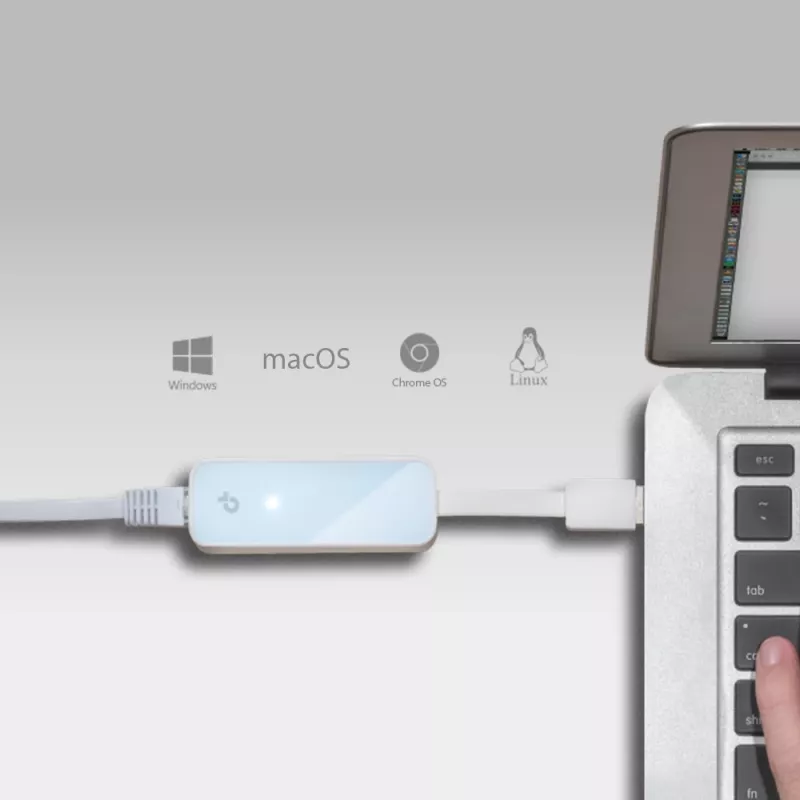 TP-Link UE200 tinklo adapteris Ethernet 100 Mbit/s