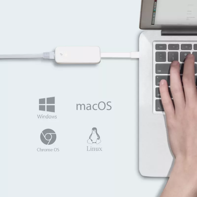 TP-Link UE300C Ethernet 1000 Mbit/s USB-C tinklo adapteris