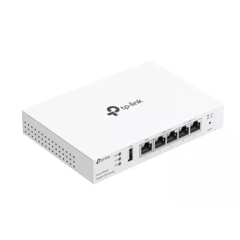 TP-Link Festa FR205 laidinis maršrutizatorius 10 Gigabit Ethernet, 100 Gigabit Ethernet, Gigabit Ethernet Baltas