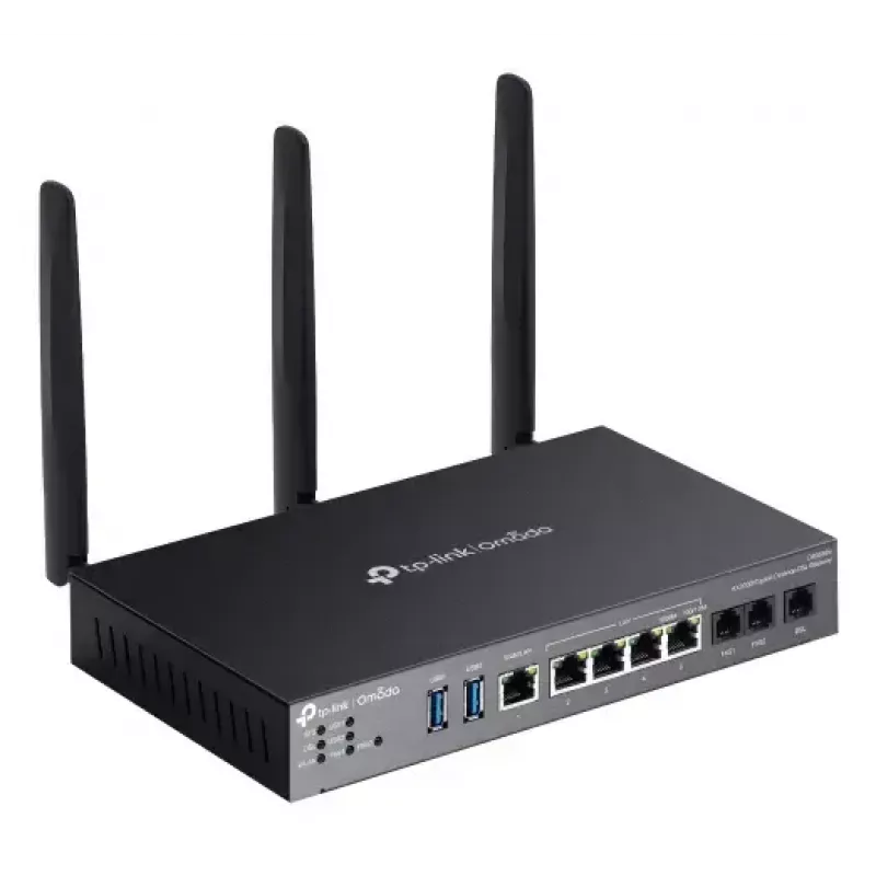 TP-Link Omada AX3000 belaidis maršrutizatorius Gigabit Ethernet dviejų juostų (2,4 GHz / 5 GHz) juodas