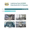 Prieigos taškas TP-Link Omada AX3000 Wi-Fi 6 2.4 GHz 5 GHz