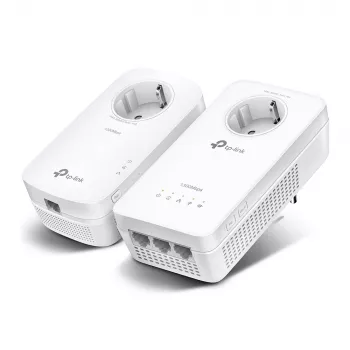 TP-Link TL-WPA1300P KIT 1300 Mbit/s Ethernet LAN Wi-Fi baltas 2 vnt.