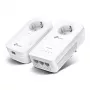 TP-Link TL-WPA1300P KIT 1300 Mbit/s Ethernet LAN Wi-Fi baltas 2 vnt.