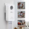 TP-Link TL-WPA1300P KIT 1300 Mbit/s Ethernet LAN Wi-Fi baltas 2 vnt.
