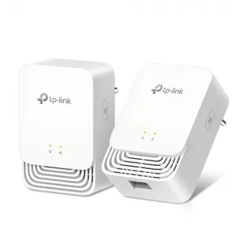 TP-Link G.hn1200 Powerline rinkinys, 607 Mbit/s, Gigabit Ethernet, 10/100/1000 Mbit/s, HomePlug AV2, 300 m, balta
