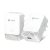 TP-Link G.hn1200 Powerline rinkinys, 607 Mbit/s, Gigabit Ethernet, 10/100/1000 Mbit/s, HomePlug AV2, 300 m, balta