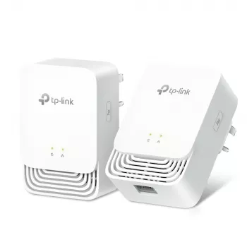 TP-Link G.hn1200 Powerline rinkinys, 607 Mbit/s, Gigabit Ethernet, 10/100/1000 Mbit/s, HomePlug AV2, 300 m, balta