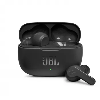 Belaidės ausinės JBL Wave 200 TWS juodos