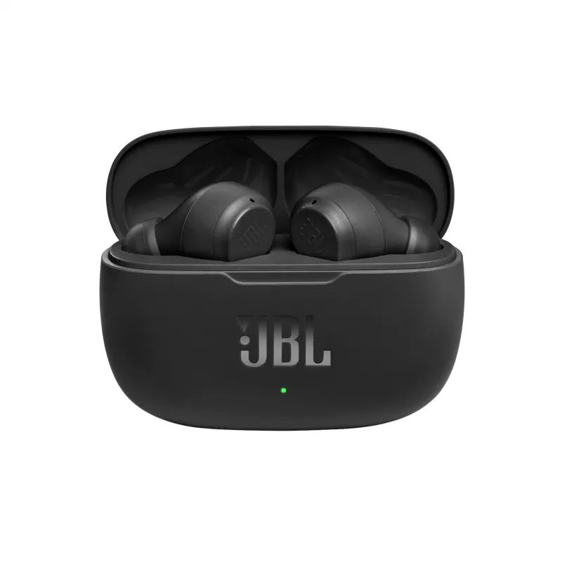 Belaidės ausinės JBL Wave 200 TWS juodos