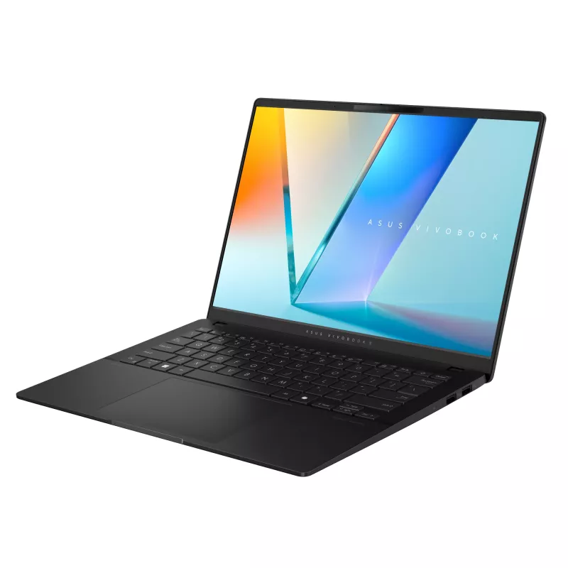 ASUS Vivobook S14 OLED S5406SA-QD151W nešiojamas kompiuteris Copilot+ PC Intel Core Ultra 7 256V 35,6 cm (14 colių) WUXGA 16 GB LPDDR5x-SDRAM 1 TB SSD Wi-Fi 7 (802.11be) Windows 11 Home juodas