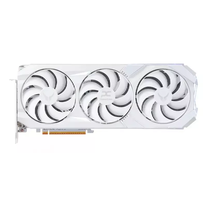Vaizdo plokštė PowerColor Radeon RX 9070 XT – 16 GB GDDR6, PCIe x16 5.0, 256 bitų, 3 lizdai, 3 ventiliatoriai, HDMI 2.1b, 3x DP 2.1a