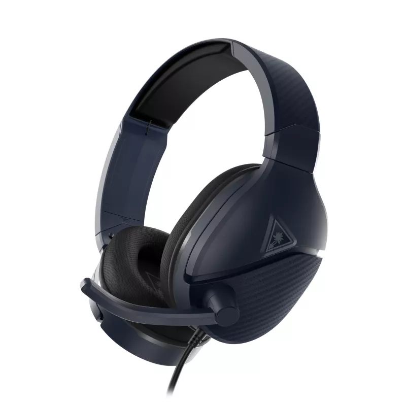 Turtle Beach Recon 200 Gen 2 ausinės su laidu, galvos lankeliu, žaidimams, juodos, tamsiai mėlynos