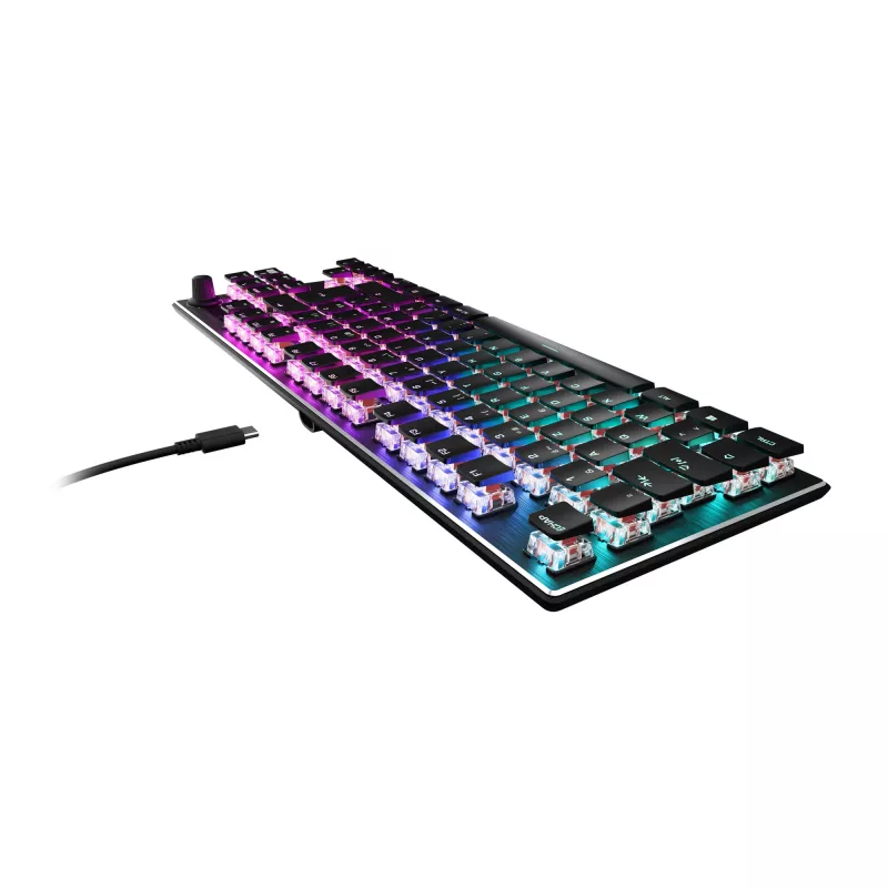 Turtle Beach Vulcan TKL klaviatūra, gaming, USB, QWERTZ, juoda