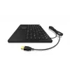 Klaviatūra KeySonic KSK-3230IN (DE) USB, QWERTZ vokiškas išdėstymas, juoda