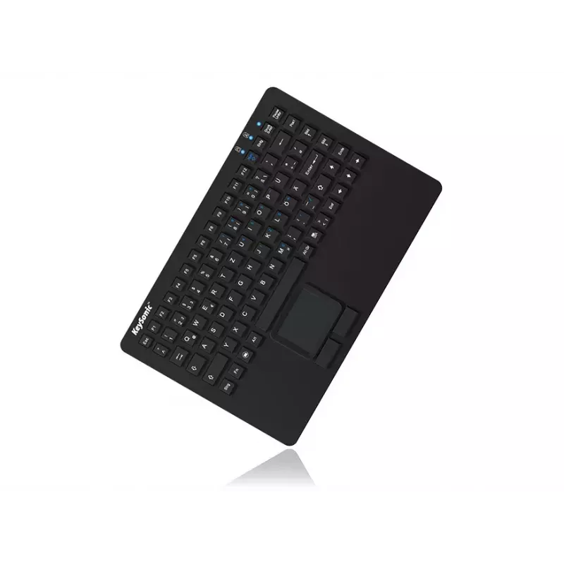 Klaviatūra KeySonic KSK-3230IN (DE) USB, QWERTZ vokiškas išdėstymas, juoda