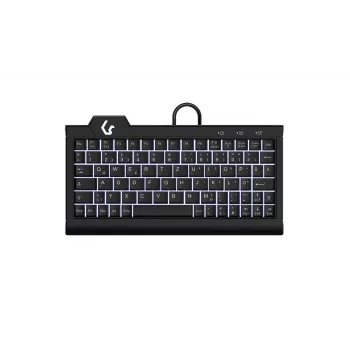 Klaviatūra KeySonic KSK-3010ELC (DE), USB, QWERTZ, juoda