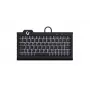Klaviatūra KeySonic KSK-3010ELC (DE), USB, QWERTZ, juoda