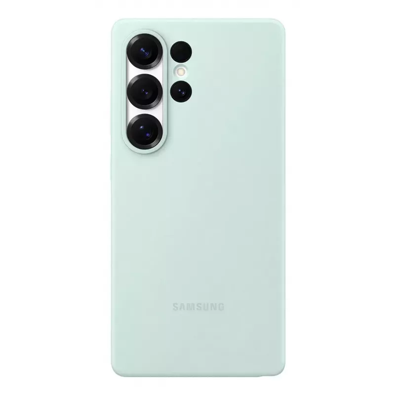 Samsung Silicone Case dėklas Galaxy S25 Ultra, mėtų spalva