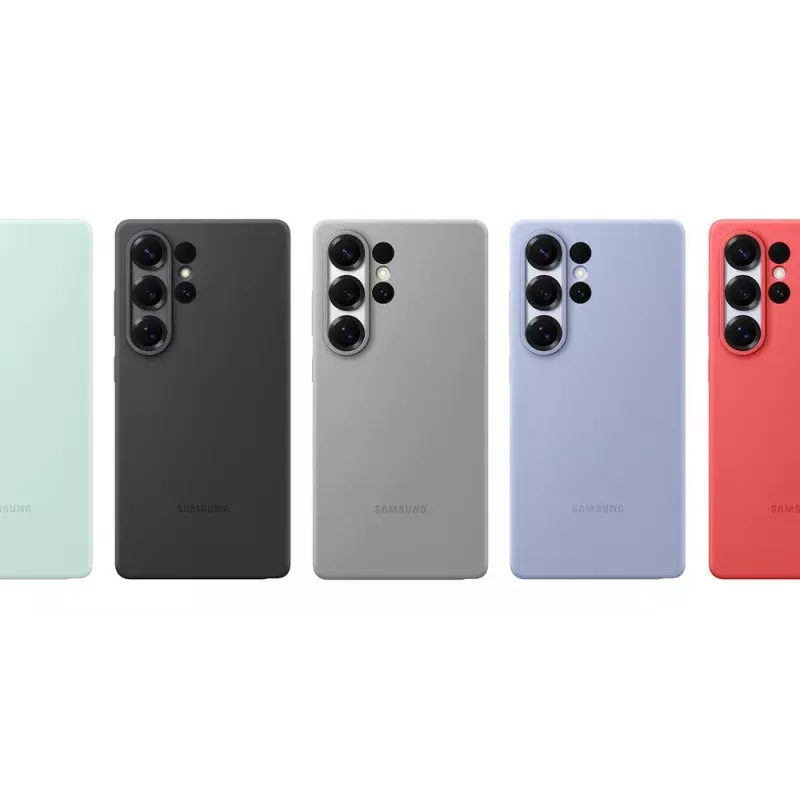 Samsung Silicone Case dėklas Galaxy S25 Ultra, mėtų spalva