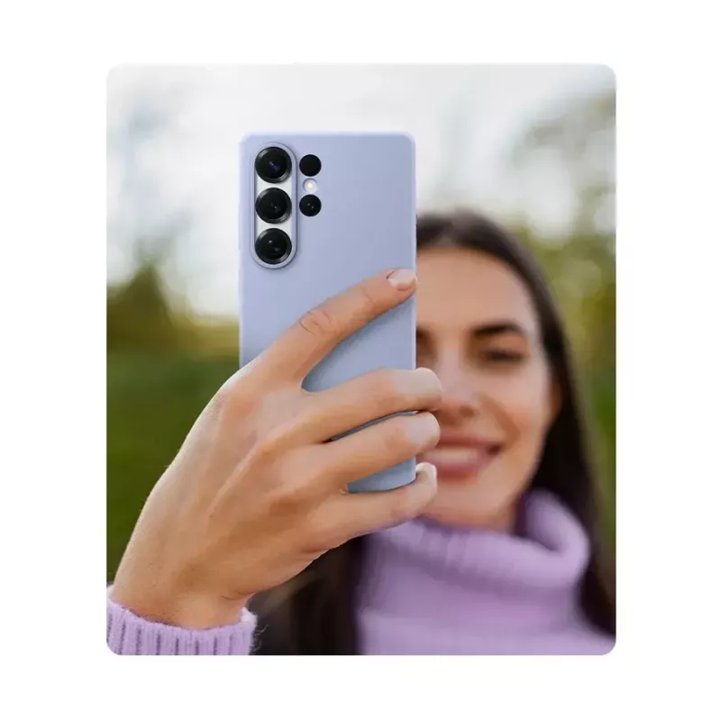 Samsung Silicone Case dėklas Galaxy S25 Ultra, mėtų spalva