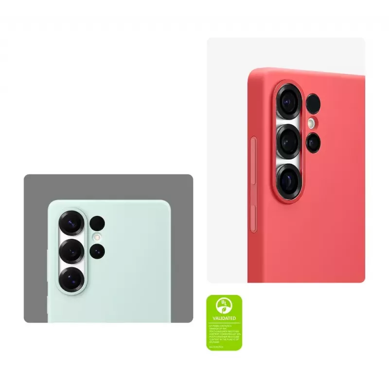 Samsung Silicone Case dėklas Galaxy S25 Ultra, mėtų spalva