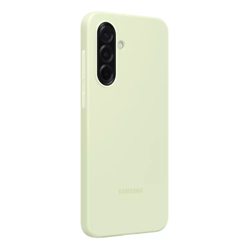 Samsung EF-PA366 silikoninis galinis dangtelis, skirtas Galaxy A36, šviesiai žalios spalvos