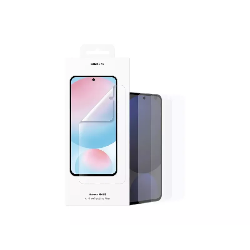 Samsung Anti-refleksinė apsauginė plėvelė S24 FE atspari įbrėžimams permatoma 2 vnt.