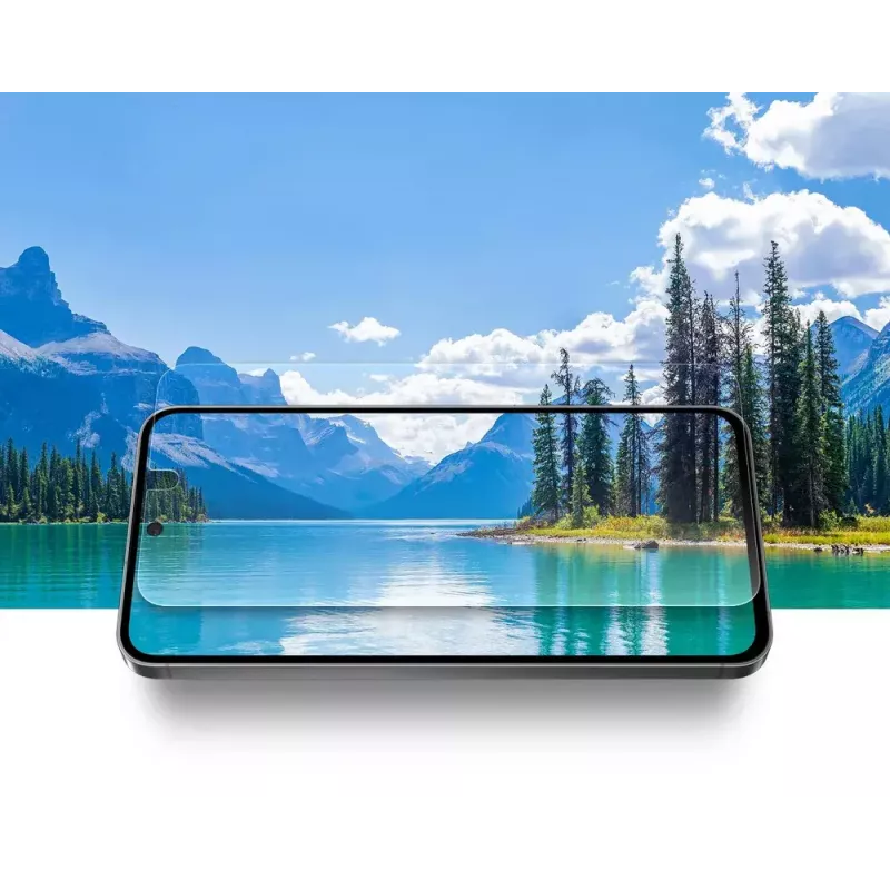Samsung Anti-refleksinė apsauginė plėvelė S24 FE atspari įbrėžimams permatoma 2 vnt.