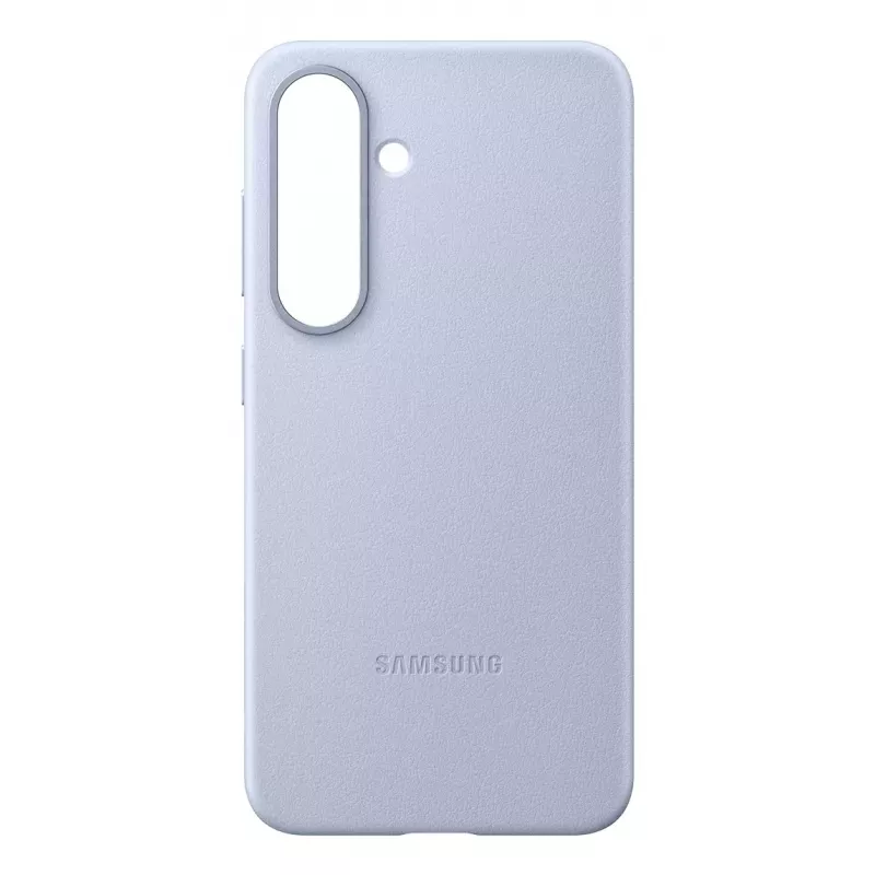 Samsung Kindsuit dirbtinės odos dėklas Galaxy S25, šviesiai mėlynas