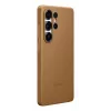 Samsung EF-VS938 Kindsuit dirbtinės odos nugarėlė Galaxy S25 Ultra telefonui, kupranugario (ruda)