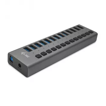 i-tec USB 3.0 įkrovimo stotelė 13 prievadų + 60 W maitinimo adapteris