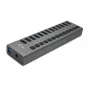 i-tec USB 3.0 įkrovimo stotelė 13 prievadų + 60 W maitinimo adapteris