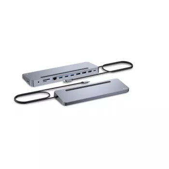i-tec USB-C Metal Ergonomic 3x 4K Doko stotelė su 100 W maitinimo tiekimu