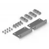 Tvirtinimo komplektas Ubiquiti UACC-Rack-Ear-2U cinkuotas plienas pilka