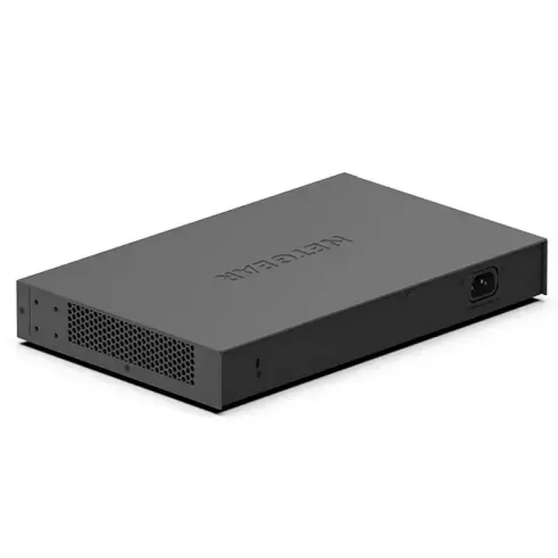NETGEAR GS516UP nevaldomas Gigabit Ethernet (10/100/1000) maitinimas per Ethernet (PoE) pilkas