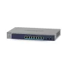 NETGEAR MS510TXUP valdomas tinklo jungiklis, L2/L3/L4, 10G Ethernet (100/1000/10000), PoE, pilka/mėlyna