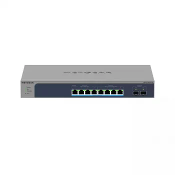NETGEAR MS510TXUP valdomas tinklo jungiklis, L2/L3/L4, 10G Ethernet (100/1000/10000), PoE, pilka/mėlyna