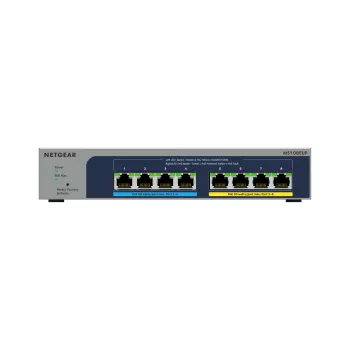 NETGEAR 8 prievadų Ultra60 PoE++ Multi-Gigabit (2.5G) Ethernet Plus jungiklis valdomas L2/L3, pilka
