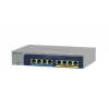 NETGEAR 8 prievadų Ultra60 PoE++ Multi-Gigabit (2.5G) Ethernet Plus jungiklis valdomas L2/L3, pilka