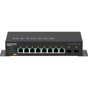 Valdomas tinklo jungiklis NETGEAR GSM4210PX 8x1G PoE+ 220W 2xSFP+