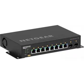 Valdomas tinklo jungiklis NETGEAR GSM4210PX 8x1G PoE+ 220W 2xSFP+