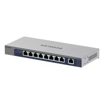 NETGEAR GS108MX-100EUS tinklo jungiklis, nevaldomas L2, Gigabit Ethernet (10/100/1000), stalinis / montuojamas ant sienos