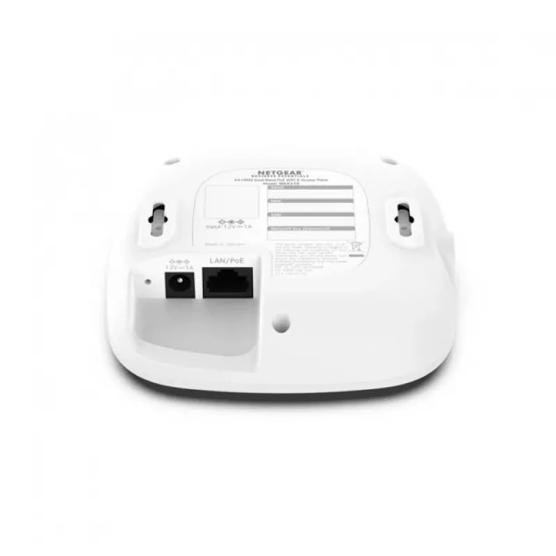 NETGEAR WAX210 belaidis prieigos taškas WiFi 6 1800 Mbit/s balta spalva, PoE