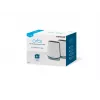 NETGEAR Orbi RBK852 AX6000 WiFi 6 tinklo sistema, trijų juostų (2,4 GHz / 5 GHz / 5 GHz), pilka/balta, 8 vidinės antenos