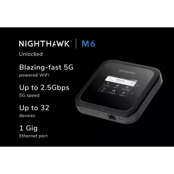 NETGEAR Nighthawk M6 belaidis maršrutizatorius 5G