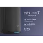 NETGEAR ORBI 870 RBE870B Wi-Fi 7 triju juostų (2,4 GHz / 5 GHz / 6 GHz) juodas vidinis palydovas