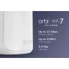 NETGEAR Orbi 870 palydovas – Wi-Fi 7 trijuostis (2,4 GHz / 5 GHz / 6 GHz) baltas, vidinės antenos