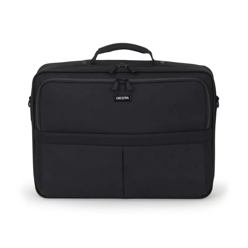 DICOTA Eco Multi Scale - 15-17.3 col. nešiojamojo kompiuterio krepšys - Juoda / 600d perdirbtas PET