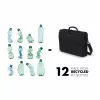 DICOTA Multi Scale -12-14.1in nešiojamojo kompiuterio dėklas - Juodas / 600d perdirbtas PET
